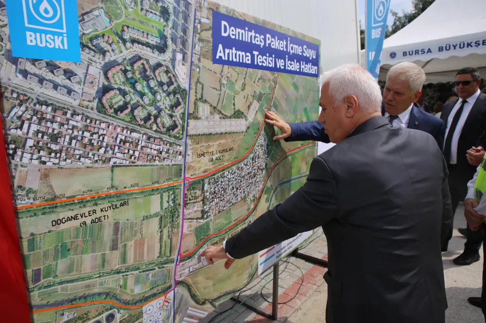 Bursa’nın içme suyuna 140 milyonluk yatırım