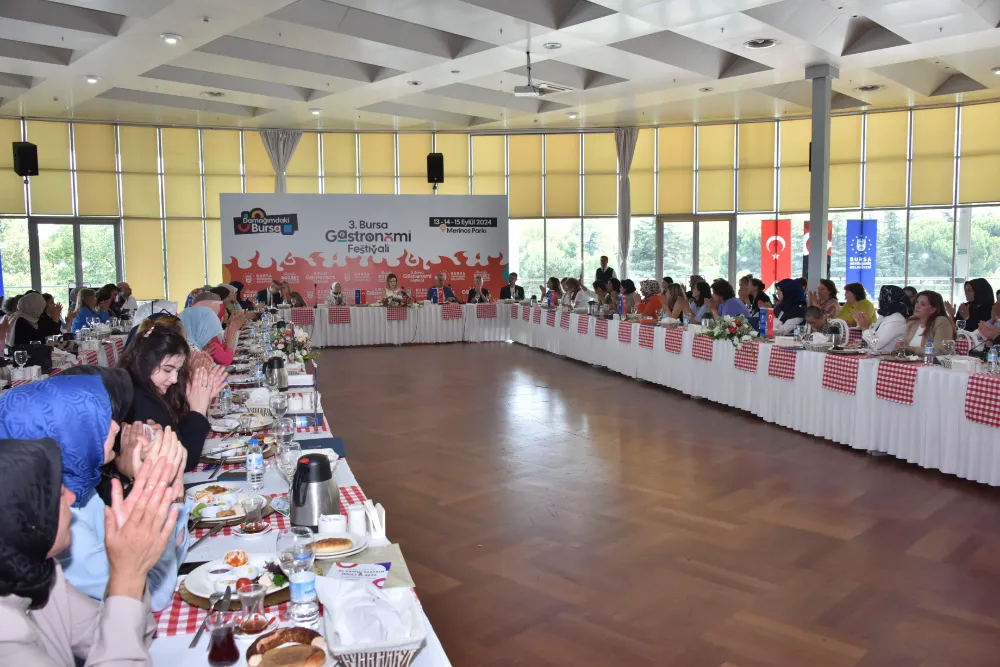 Üreten Kadınlar Sokağı, Bursa Gastronomi Festivali’nde