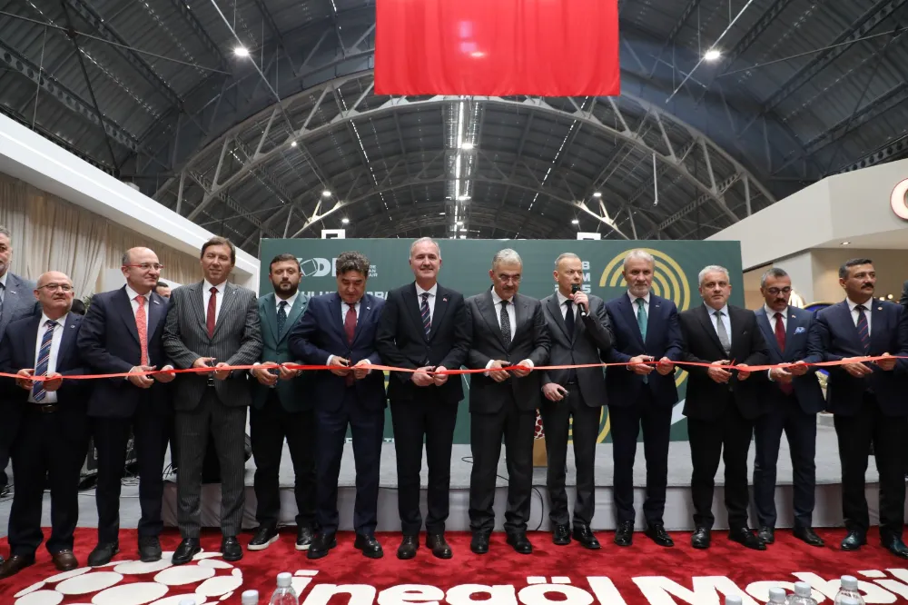 Modef expo inegöl mobilya fuarı kapılarını açtı