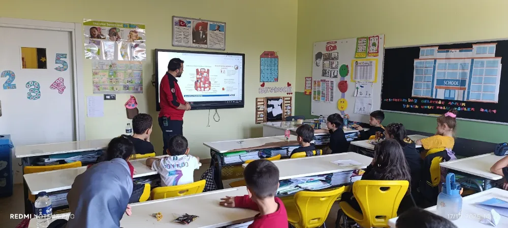  İndak’tan okullarda afet farkındalık tatbikatları  