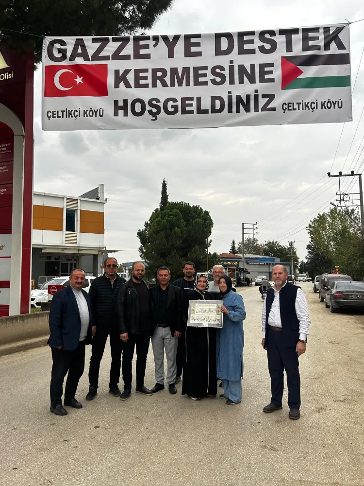 Çeltikçi Mahallesi’nden Gazze’ye Yürekten Destek: 658.650 TL Bağış Toplandı