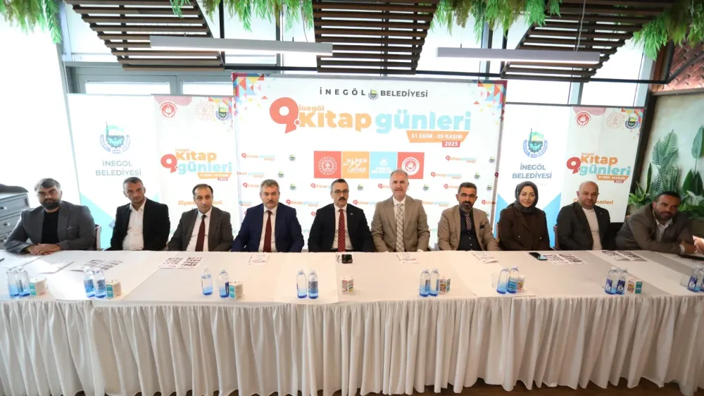 İnegöl’de 9. Kitap Günleri İçin Geri Sayım Başladı