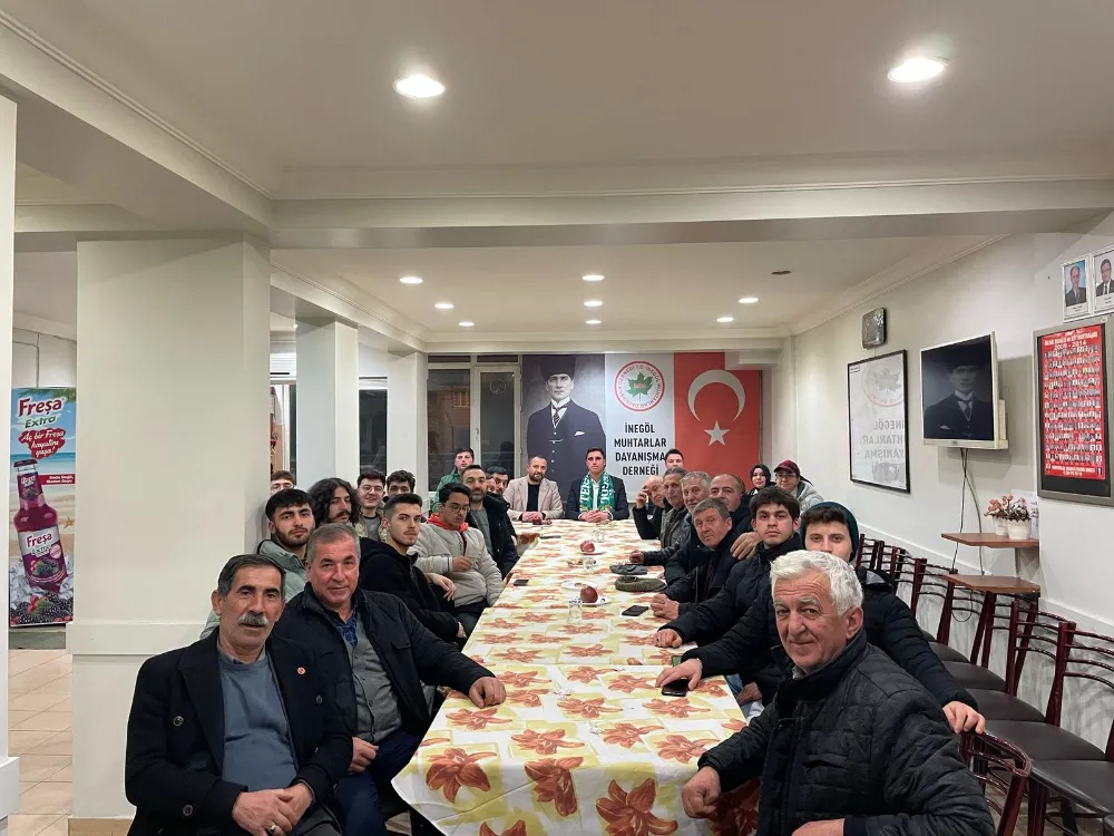 BURSASPOR TARAFTARLAR DERNEĞİNDEN MUHTARLARA ZİYARET