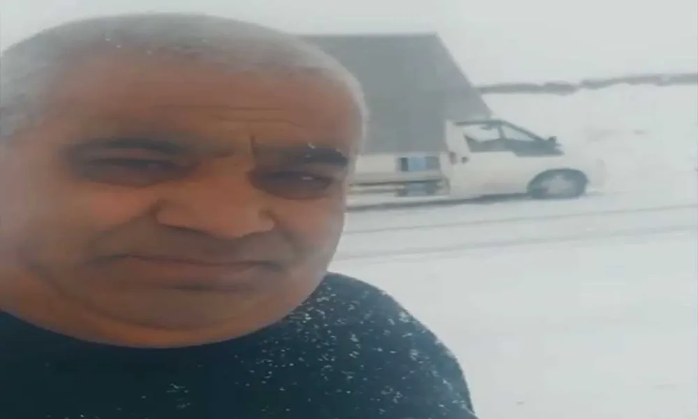 Mayıs ayında Erzurum kara kışı yaşıyor