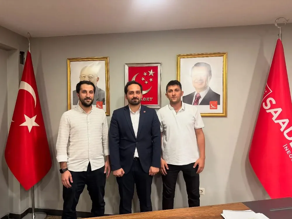 Saadet Partisi İnegöl Gençlik Kollarında Görev Değişimi